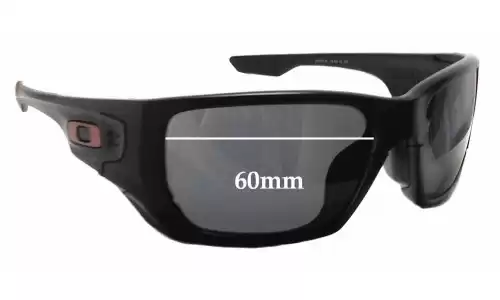 Sunglass Fix Verres de Remplacement pour Oakley Style Switch OO9216 - 60mm Wide Sunglass Fix Verres de Remplacement pour Oakley Style Switch OO9216 - 60mm Wide