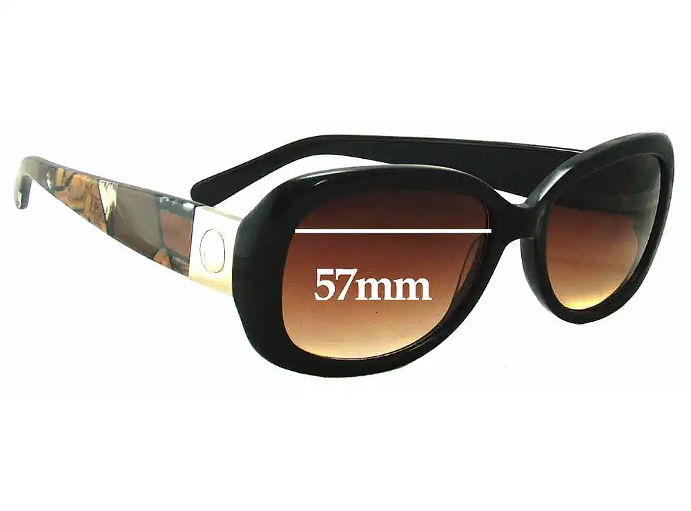 Sunglass Fix Verres de Remplacement pour Oroton Metro - 57mm Wide Sunglass Fix Verres de Remplacement pour Oroton Metro - 57mm Wide