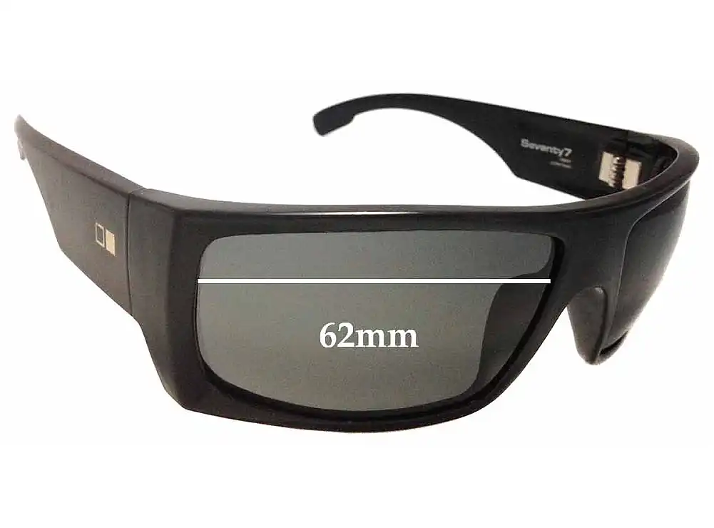 Sunglass Fix Lentilles de Remplacement pour Otis 77 - 62mm Wide Sunglass Fix Lentilles de Remplacement pour Otis 77 - 62mm Wide