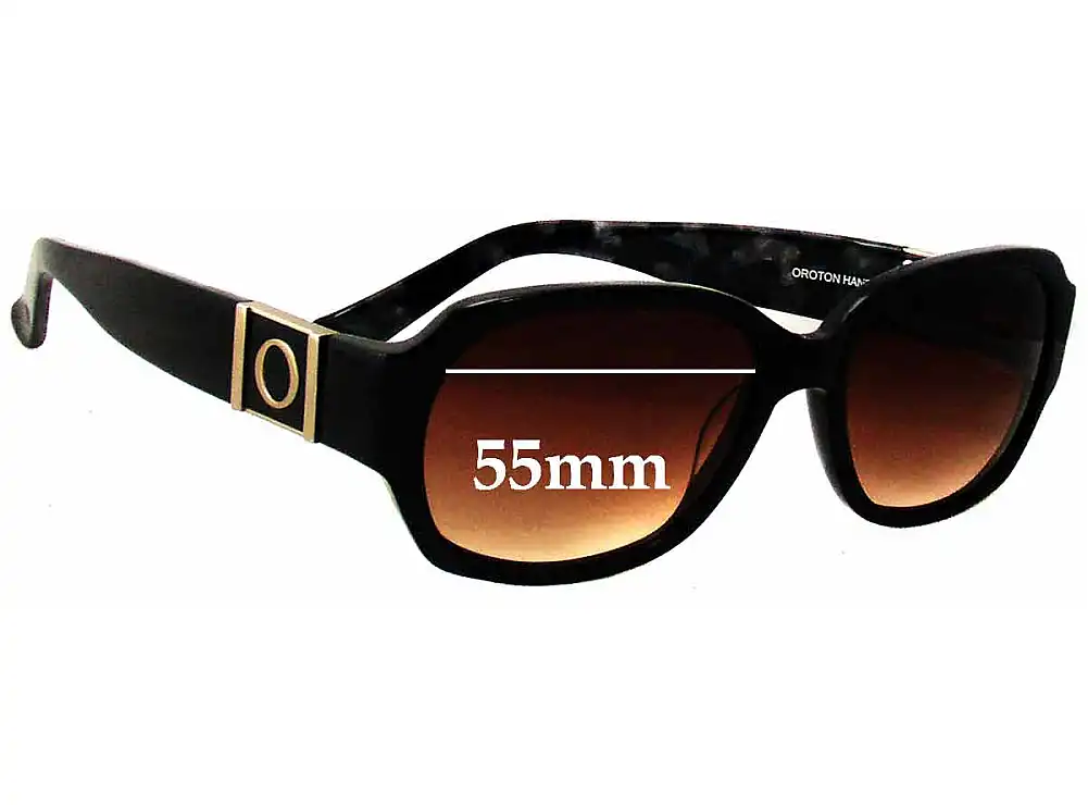 Sunglass Fix Verres de Remplacement pour Oroton Panama - 55mm Wide Sunglass Fix Verres de Remplacement pour Oroton Panama - 55mm Wide