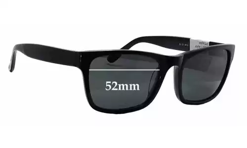Sunglass Fix Lentilles de Remplacement pour Paul Taylor Smooth Operator - 52mm Wide Paul Taylor Smooth Operator Lentilles de Remplacement 52mm wide