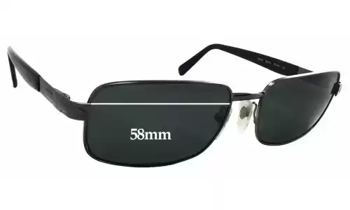 Sunglass Fix Verres de Remplacement pour Persol 2160-S - 58mm Wide Sunglass Fix Verres de Remplacement pour Persol 2160-S - 58mm Wide