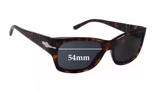 Sunglass Fix Verres de Remplacement pour Persol Unknown Model - 54mm Wide Sunglass Fix Verres de Remplacement pour Persol Unknown Model - 54mm Wide