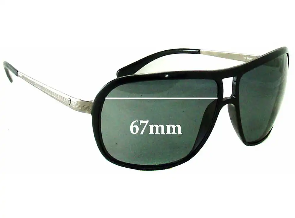 Sunglass Fix Verres de Remplacement pour Police S8291 - 67mm Wide Sunglass Fix Verres de Remplacement pour Police S8291 - 67mm Wide