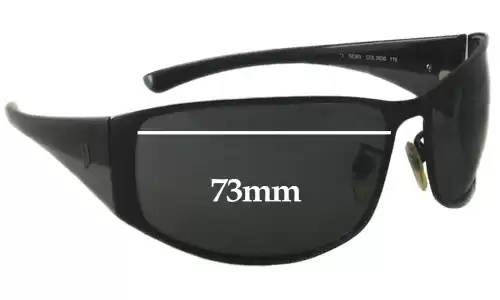Sunglass Fix Verres de Remplacement pour Police S8363 - 73mm Wide Sunglass Fix Verres de Remplacement pour Police S8363 - 73mm Wide