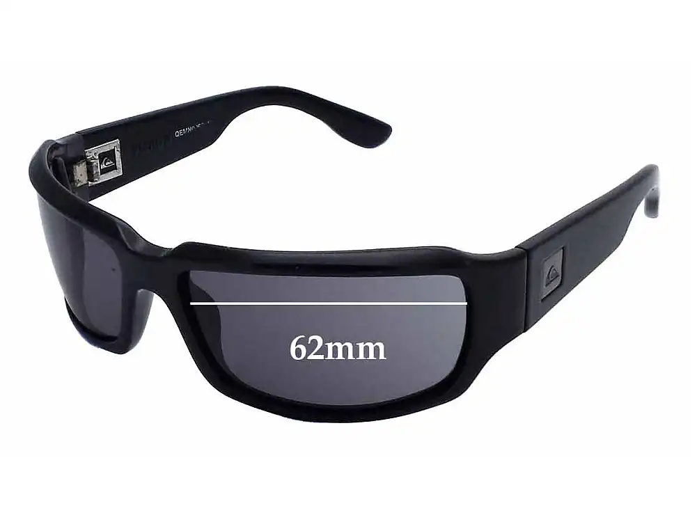 Sunglass Fix Lentilles de Remplacement pour Quiksilver Fluid II - 62mm Wide Sunglass Fix Lentilles de Remplacement pour Quiksilver Fluid II - 62mm Wide