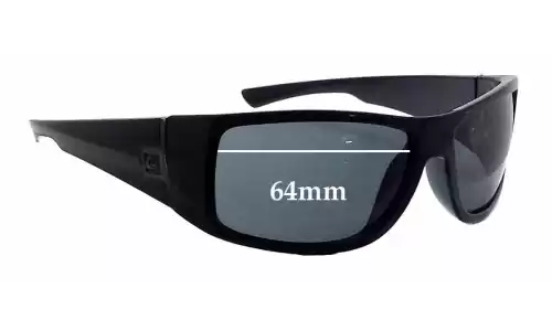 Sunglass Fix Lentilles de Remplacement pour Quiksilver Transition - 64mm Wide Quiksilver Transition Lentilles de Remplacement 64mm wide
