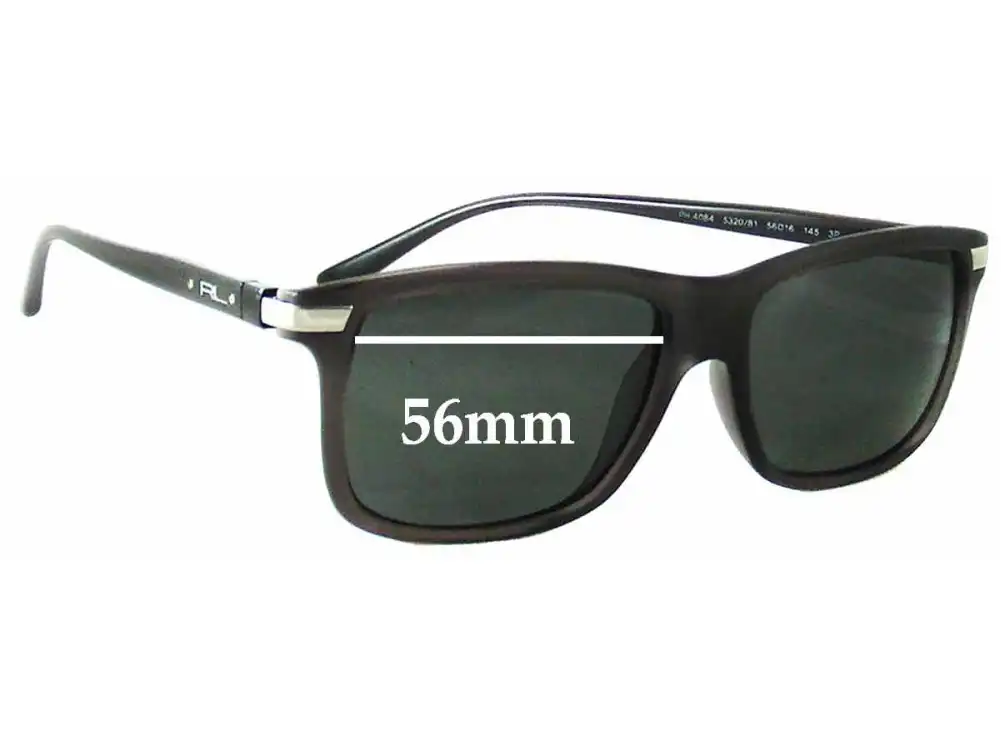 Sunglass Fix Verres de Remplacement pour Polo Polo PH 4084 - 56mm Wide Sunglass Fix Verres de Remplacement pour Polo Polo PH 4084 - 56mm Wide