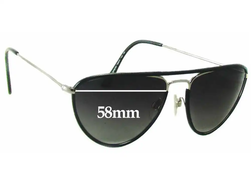 Sunglass Fix Lentilles de Remplacement pour Polo RL 7037-Q-W - 58mm Wide Sunglass Fix Lentilles de Remplacement pour Polo RL 7037-Q-W - 58mm Wide