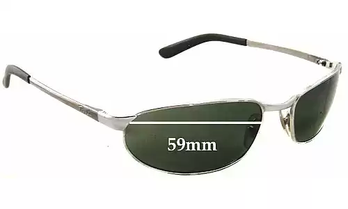 Sunglass Fix Lentilles de Remplacement pour Ray-Ban RAM2062AA - 32mm high - 59mm Wide Ray-Ban RAM2062AA - 32mm high Lentilles de Remplacement 59mm wide