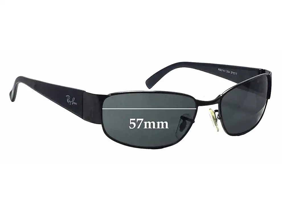 Sunglass Fix Lentilles de Remplacement pour Ray-Ban RB3141 - 57mm Wide Sunglass Fix Lentilles de Remplacement pour Ray-Ban RB3141 - 57mm Wide