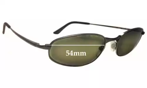 Sunglass Fix Verres de Remplacement pour Ray-Ban RB3163 Sleek O - 54mm Wide Sunglass Fix Verres de Remplacement pour Ray-Ban RB3163 Sleek O - 54mm Wide