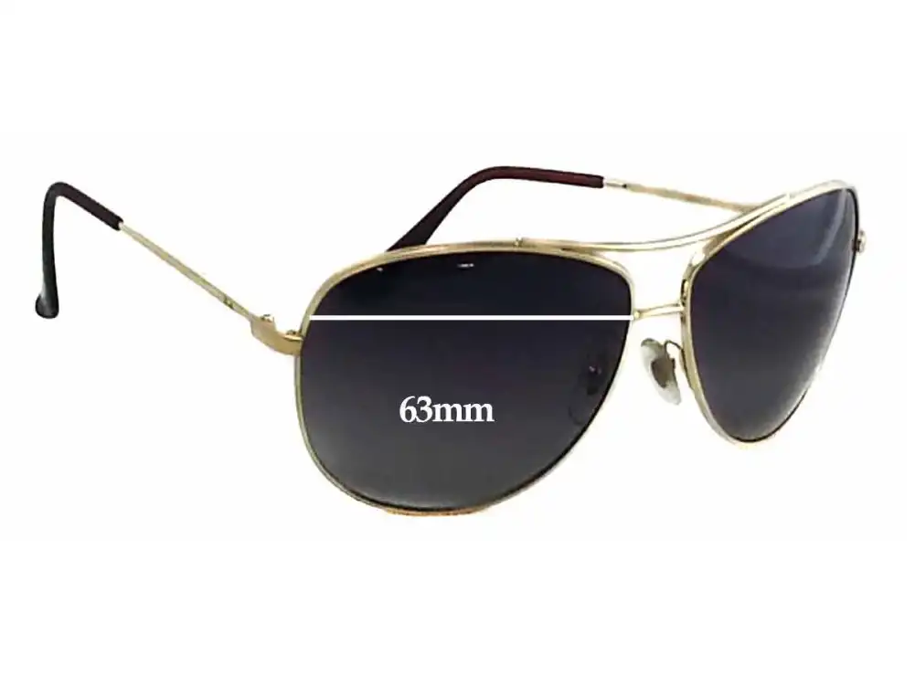 Sunglass Fix Verres de Remplacement pour Ray-Ban RB3293 - 63mm Wide Sunglass Fix Verres de Remplacement pour Ray-Ban RB3293 - 63mm Wide