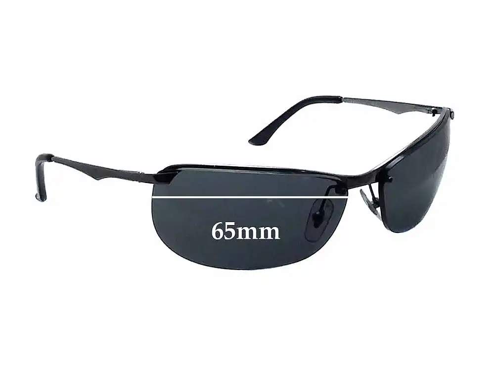 Sunglass Fix Lentilles de Remplacement pour Ray-Ban RB3390 (Same Size Holes) - 65mm Wide Sunglass Fix Lentilles de Remplacement pour Ray-Ban RB3390 (Same Size Holes) - 65mm Wide