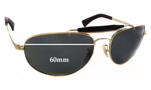 Sunglass Fix Lentilles de Remplacement pour Ray-Ban RB3423 - 60mm Wide Ray-Ban RB3423 Lentilles de Remplacement 60mm wide