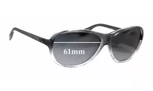 Sunglass Fix Verres de Remplacement pour Ray-Ban RB4153 - 61mm Wide Sunglass Fix Verres de Remplacement pour Ray-Ban RB4153 - 61mm Wide
