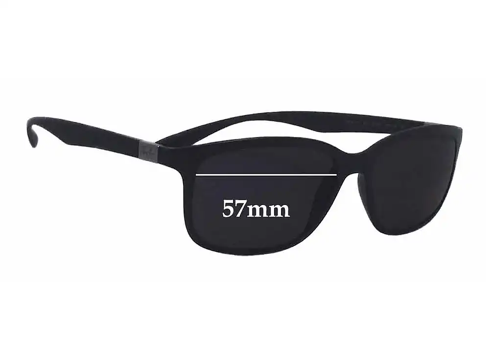 Sunglass Fix Verres de Remplacement pour Ray-Ban RB4215 Liteforce - 57mm Wide Sunglass Fix Verres de Remplacement pour Ray-Ban RB4215 Liteforce - 57mm Wide