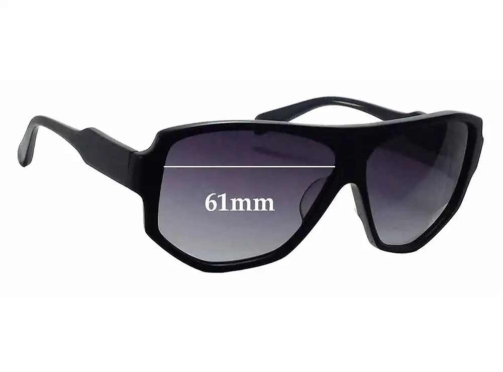 Sunglass Fix Verres de Remplacement pour Reminence Apollo III - 61mm Wide Sunglass Fix Verres de Remplacement pour Reminence Apollo III - 61mm Wide