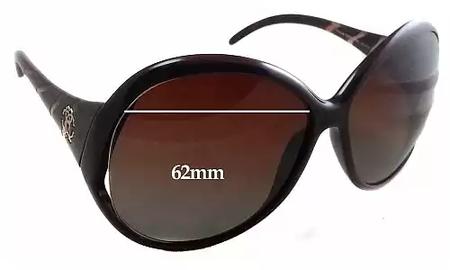 Sunglass Fix Verres de Remplacement pour Roberto Cavalli Pegaso 338S - 62mm Wide Sunglass Fix Verres de Remplacement pour Roberto Cavalli Pegaso 338S - 62mm Wide