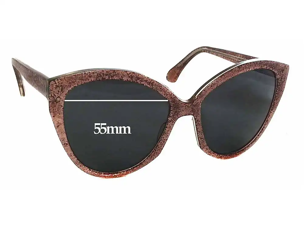 Sunglass Fix Verres de Remplacement pour Robert La Roche MOD 205 - 55mm Wide Sunglass Fix Verres de Remplacement pour Robert La Roche MOD 205 - 55mm Wide