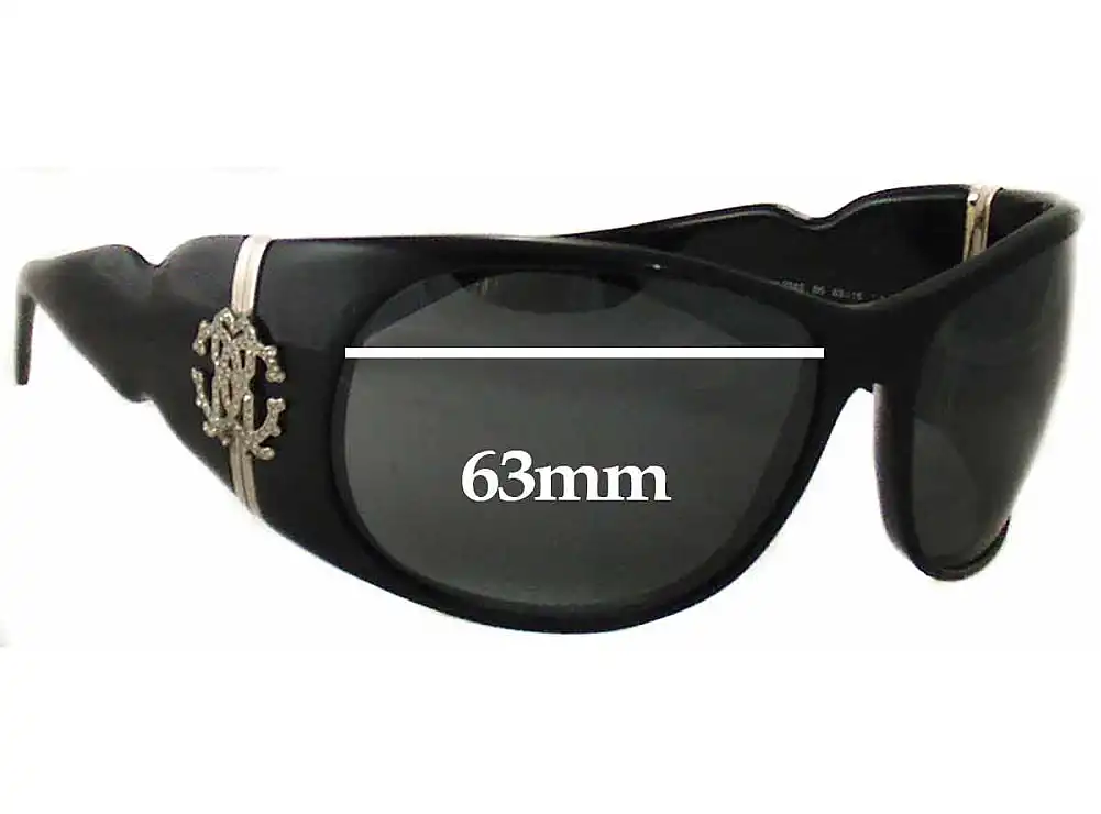 Sunglass Fix Verres de Remplacement pour Roberto Cavalli Demodoco RC224S - 63mm Wide Sunglass Fix Verres de Remplacement pour Roberto Cavalli Demodoco RC224S - 63mm Wide