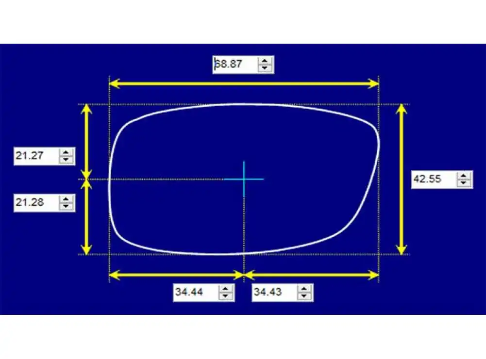 Sunglass Fix Verres de Remplacement pour Roc Focus - 69mm Wide Sunglass Fix Verres de Remplacement pour Roc Focus - 69mm Wide