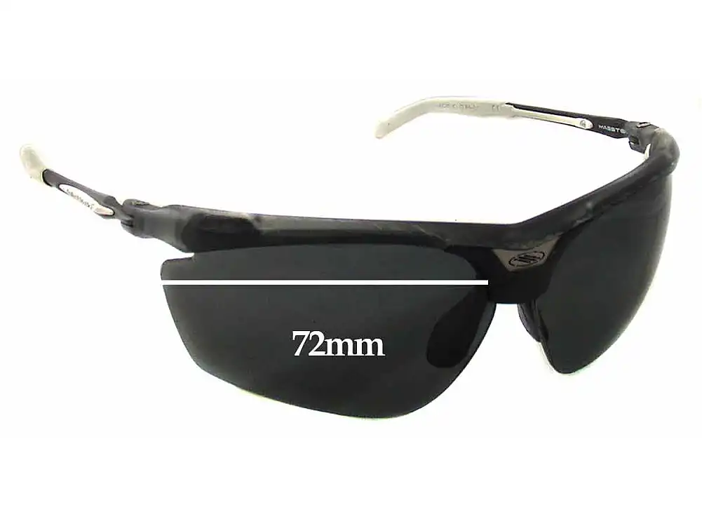 Sunglass Fix Verres de Remplacement pour Rudy Project Magster - 72mm Wide Sunglass Fix Verres de Remplacement pour Rudy Project Magster - 72mm Wide