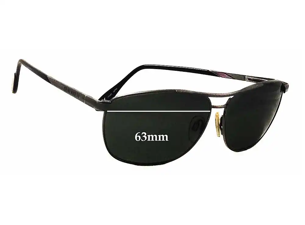 Sunglass Fix Verres de Remplacement pour Serengeti 6212 - 63mm Wide Sunglass Fix Verres de Remplacement pour Serengeti 6212 - 63mm Wide