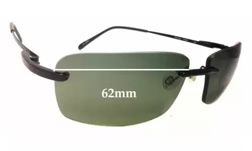 Sunglass Fix Verres de Remplacement pour Serengeti Parma - 62mm Wide Sunglass Fix Verres de Remplacement pour Serengeti Parma - 62mm Wide
