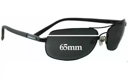 Sunglass Fix Lentilles de Remplacement pour Serengeti Rimini - 65mm Wide Serengeti Rimini Lentilles de Remplacement 65mm wide