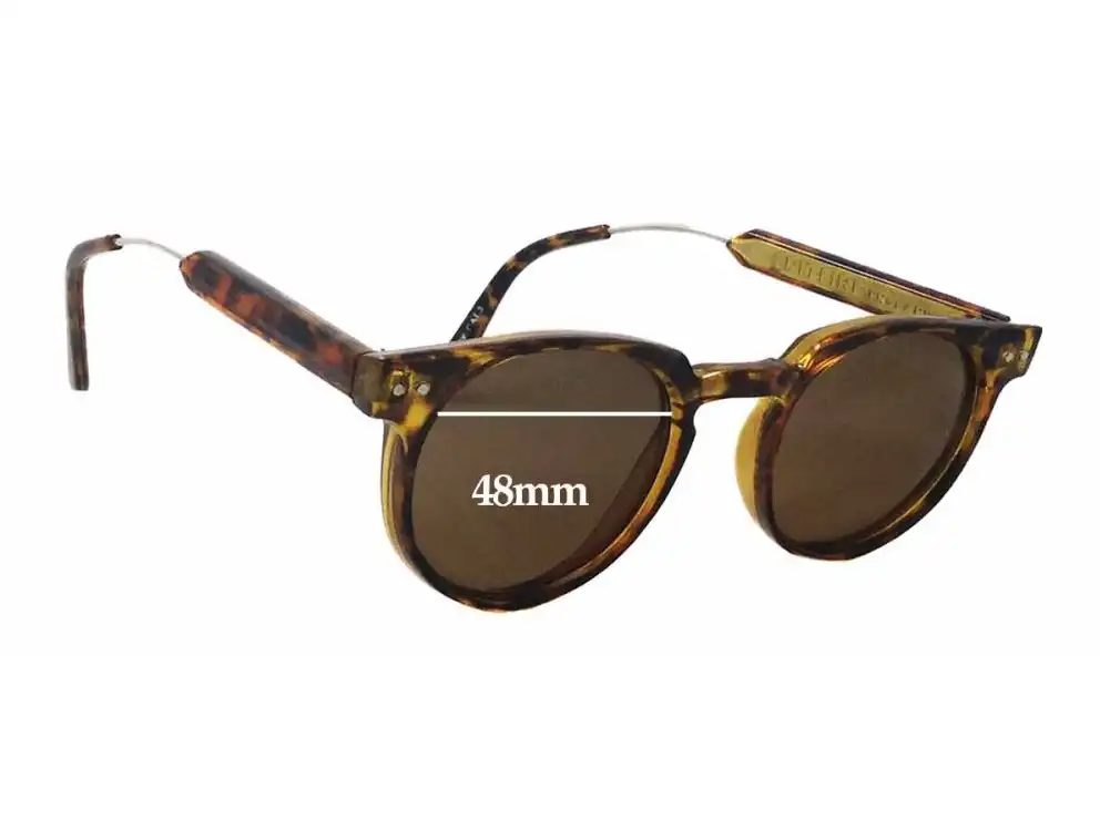 Sunglass Fix Verres de Remplacement pour Spitfire Teddy Boy - 48mm Wide Sunglass Fix Verres de Remplacement pour Spitfire Teddy Boy - 48mm Wide
