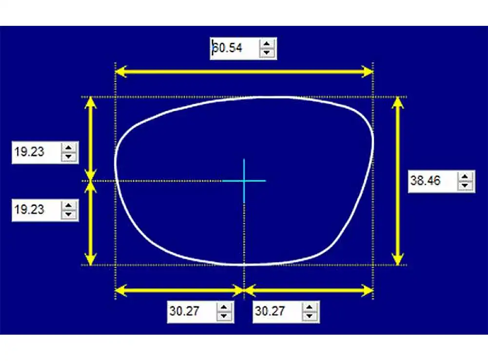 Sunglass Fix Verres de Remplacement pour Sport Optic Saumarez - 60mm Wide Sunglass Fix Verres de Remplacement pour Sport Optic Saumarez - 60mm Wide