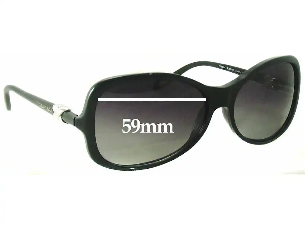 Sunglass Fix Verres de Remplacement pour Tiffany & Co TF 4024 - 59mm Wide Sunglass Fix Verres de Remplacement pour Tiffany & Co TF 4024 - 59mm Wide