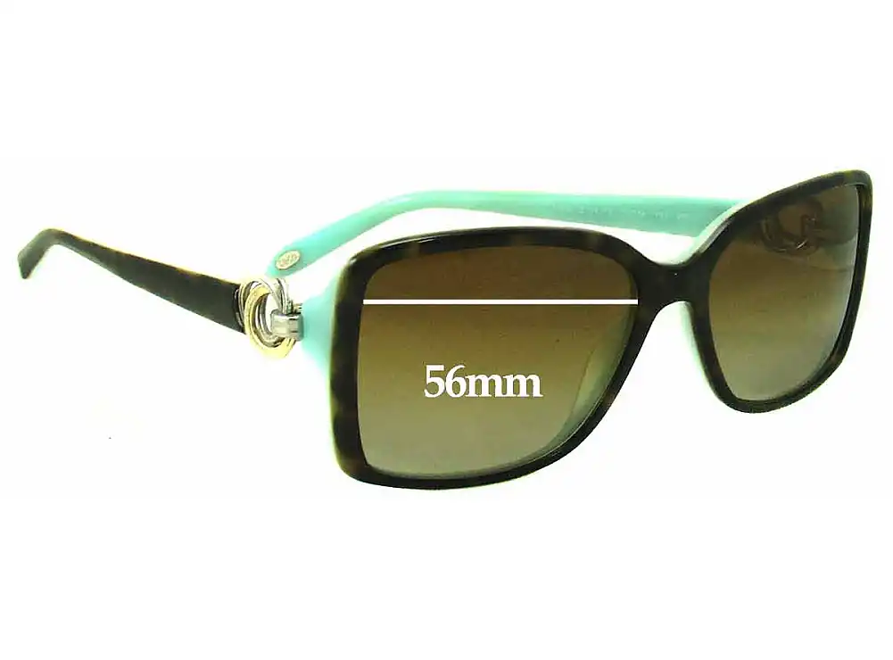 Sunglass Fix Verres de Remplacement pour Tiffany & Co TF 4066 - 56mm Wide Sunglass Fix Verres de Remplacement pour Tiffany & Co TF 4066 - 56mm Wide