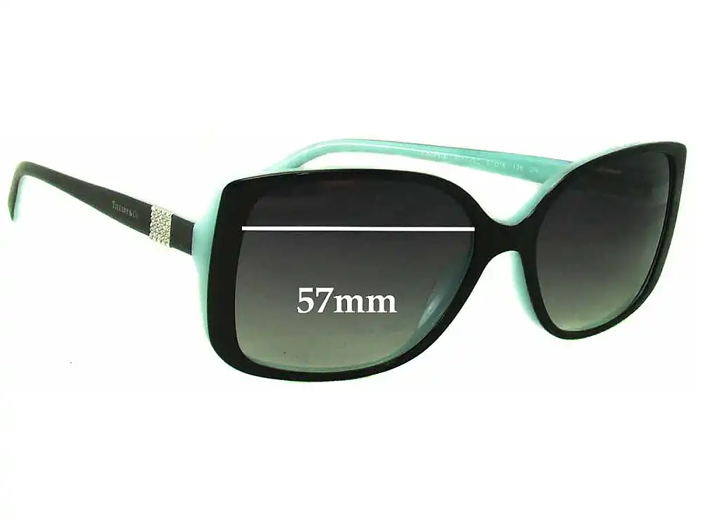 Sunglass Fix Verres de Remplacement pour Tiffany & Co TF 4071-B - 57mm Wide Sunglass Fix Verres de Remplacement pour Tiffany & Co TF 4071-B - 57mm Wide