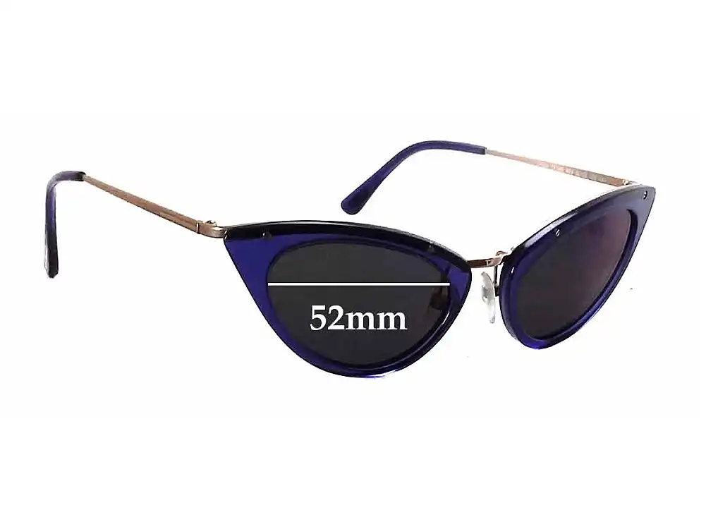 Sunglass Fix Verres de Remplacement pour Tom Ford Grace TF349 - 52mm Wide Sunglass Fix Verres de Remplacement pour Tom Ford Grace TF349 - 52mm Wide