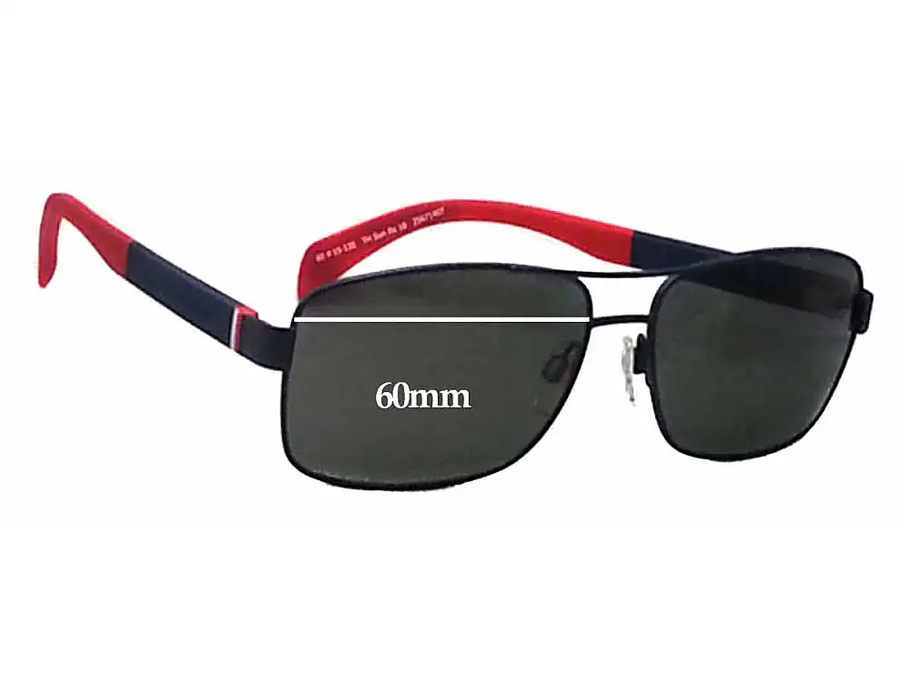 Sunglass Fix Verres de Remplacement pour Tommy Hilfiger TH Sun Rx 18 - 60mm Wide Sunglass Fix Verres de Remplacement pour Tommy Hilfiger TH Sun Rx 18 - 60mm Wide