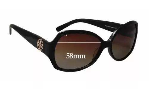 Sunglass Fix Verres de Remplacement pour Tory Burch TY7019 - 58mm Wide Sunglass Fix Verres de Remplacement pour Tory Burch TY7019 - 58mm Wide