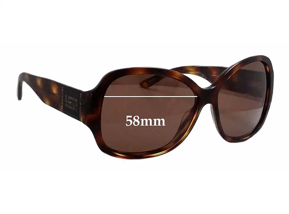 Sunglass Fix Verres de Remplacement pour Versace VE 4166-B - 58mm Wide Sunglass Fix Verres de Remplacement pour Versace VE 4166-B - 58mm Wide