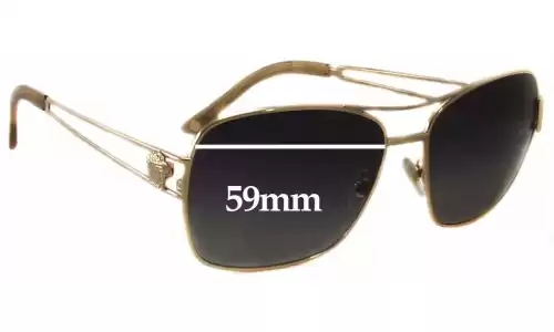 Sunglass Fix Verres de Remplacement pour Versace MOD 2138 - 59mm Wide Sunglass Fix Verres de Remplacement pour Versace MOD 2138 - 59mm Wide