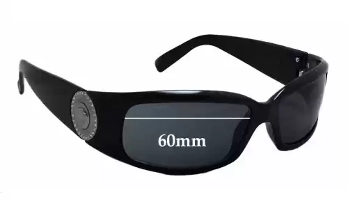 Sunglass Fix Lentilles de Remplacement pour Versace VE 4044-B - 60mm Wide Versace VE 4044-B Lentilles de Remplacement 60mm wide