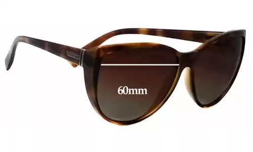 Sunglass Fix Verres de Remplacement pour Von Zipper Up-Do - 60mm Wide Sunglass Fix Verres de Remplacement pour Von Zipper Up-Do - 60mm Wide