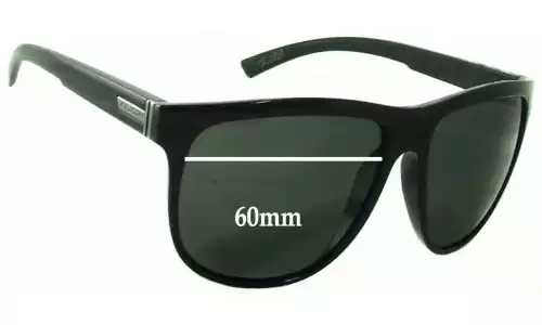 Sunglass Fix Verres de Remplacement pour Von Zipper Cletus - 60mm Wide Sunglass Fix Verres de Remplacement pour Von Zipper Cletus - 60mm Wide