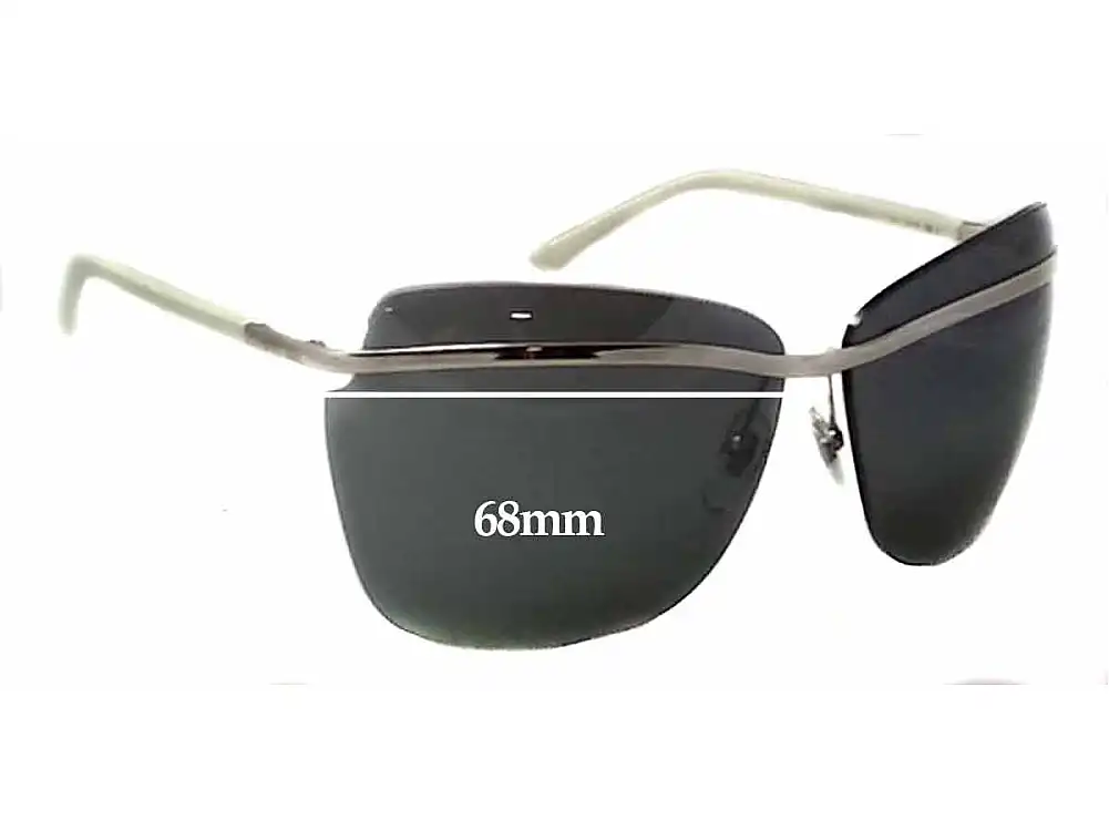 Sunglass Fix Verres de Remplacement pour Yves Saint Laurent YSL6361/S - 68mm Wide Sunglass Fix Verres de Remplacement pour Yves Saint Laurent YSL6361/S - 68mm Wide