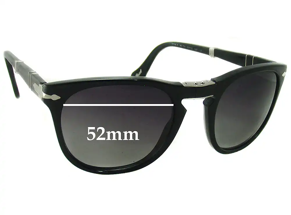 Sunglass Fix Verres de Remplacement pour Persol 3028-S - 52mm Wide Sunglass Fix Verres de Remplacement pour Persol 3028-S - 52mm Wide