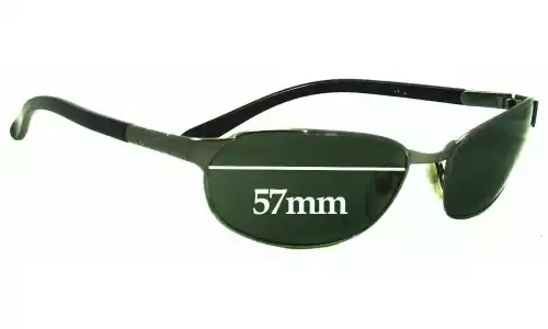 Sunglass Fix Lentilles de Remplacement pour Ray-Ban RB3146 - 57mm Wide Ray-Ban RB3146 Lentilles de Remplacement 57mm wide