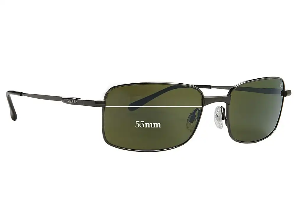 Sunglass Fix Verres de Remplacement pour Serengeti Siena - 55mm Wide Sunglass Fix Verres de Remplacement pour Serengeti Siena - 55mm Wide