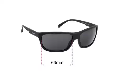 Sunglass Fix Verres de Remplacement pour Arnette El Carmen AN4263 - 63mm Wide Sunglass Fix Verres de Remplacement pour Arnette El Carmen AN4263 - 63mm Wide
