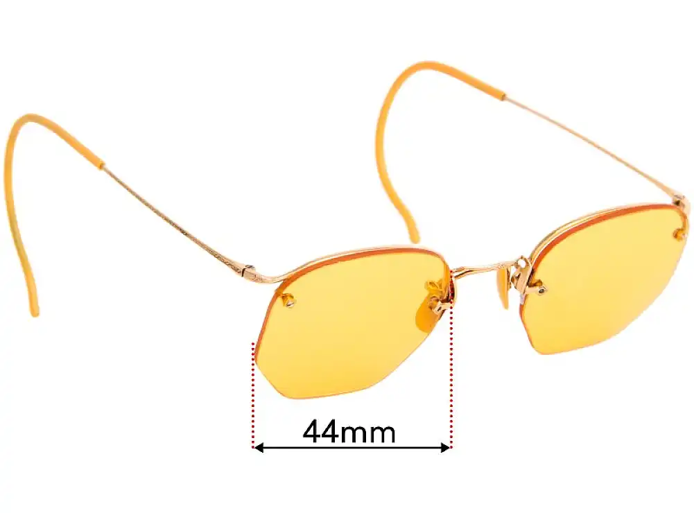 Sunglass Fix Verres de Remplacement pour American Optical Rimway Ful-Vue - 44mm Wide Sunglass Fix Verres de Remplacement pour American Optical Rimway Ful-Vue - 44mm Wide