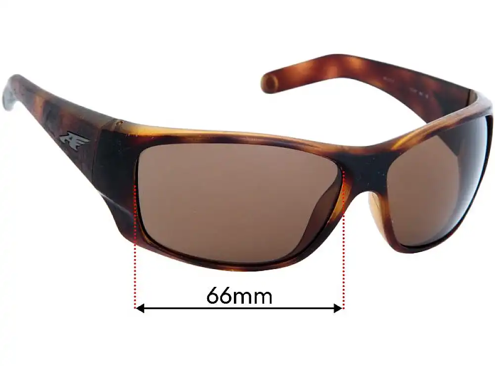 Sunglass Fix Lentilles de Remplacement pour Arnette Heist 2.0 AN4215 - 66mm Wide Sunglass Fix Lentilles de Remplacement pour Arnette Heist 2.0 AN4215 - 66mm Wide